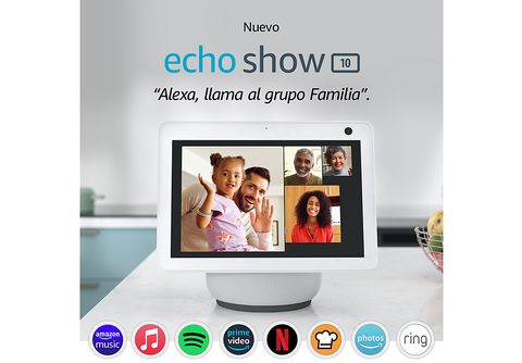 Echo Show 10 Pantalla inteligente HD Con Movimiento y Alexa