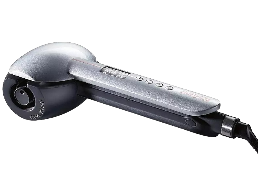 Rizador Babyliss Curl secret optimum c1600e para hacer sin esfuerzo de pelo todo tipo y ondas resultados duraderos recubrimiento gris plata moldeador 3 6 temperaturas utensilio