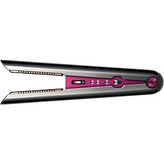 Plancha de pelo - Dyson Corrale, Sin Cable, Control inteligente del calor, Apagado aut, Placas flexibles, 30min, OLED, 3 Temp, Fucsia