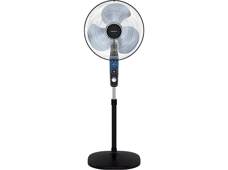 REACONDICIONADO Seminuevo Muy bueno Ventilador de pie - Rowenta VU4420F2, 60W, 1.3m, 55m³/min, 54 dB, 3 Velocidades, Función Antimosquitos, Silencioso
