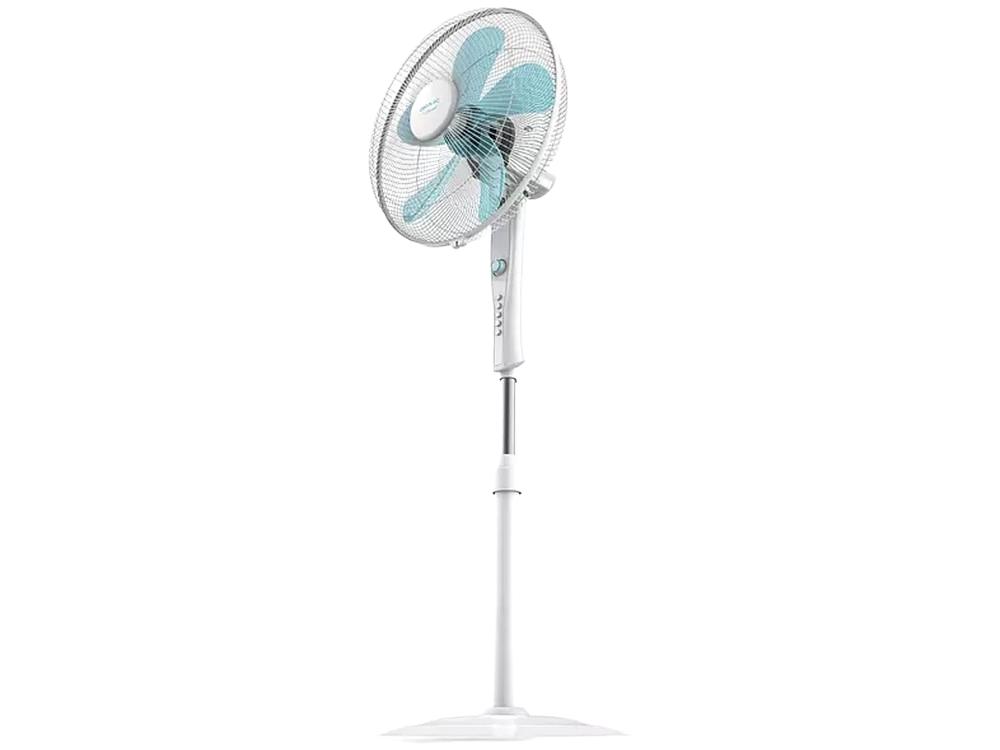 Ventilador de pie - Cecotec EnergySilence 520 PowerWhite, 4 velocidades, 50W, Diámetro de 40 cm, Blanco