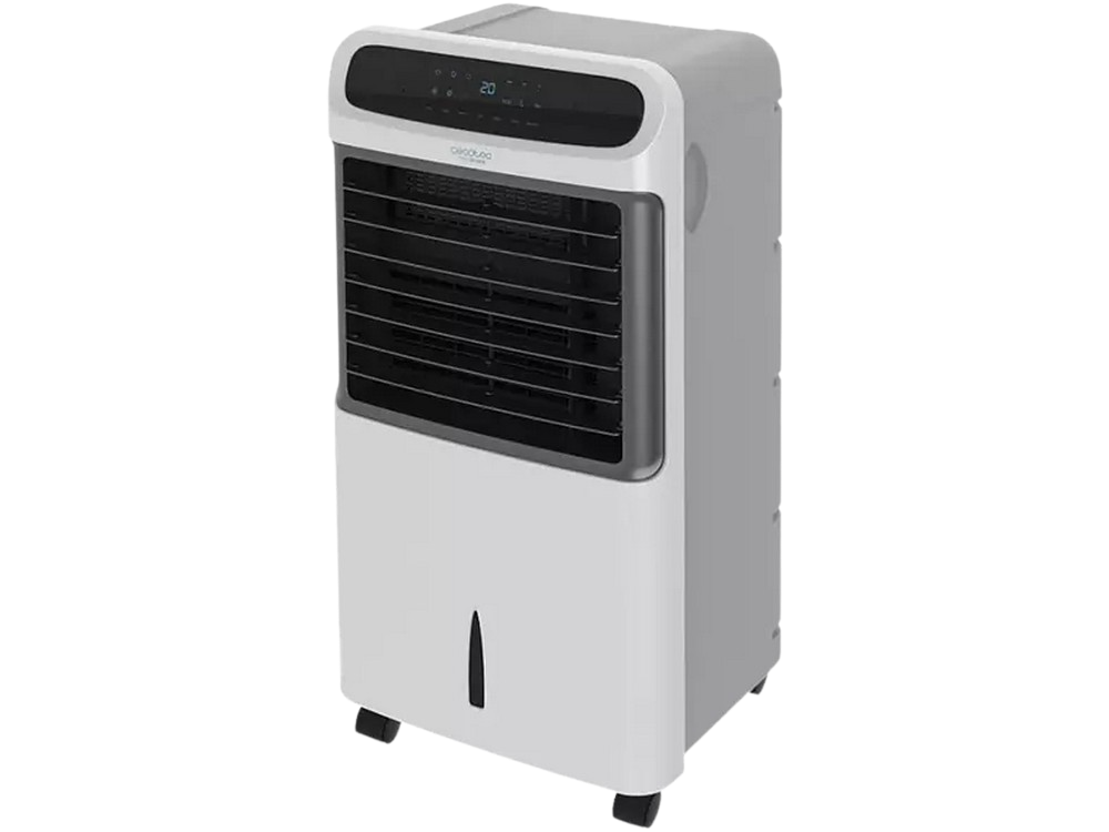 Cecotec Energysilence Tech 6500 8 climatizador ventilador de agua puretech 80 w 500 m³h 12 l 4 funciones blanco evaporativo 6500. doble friocalor caudal 600 m2h 12l 8h 3 80w