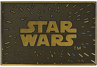 Größe: 60 x 40 cm Logo Fußmatte Gummitürmatte Star Wars 