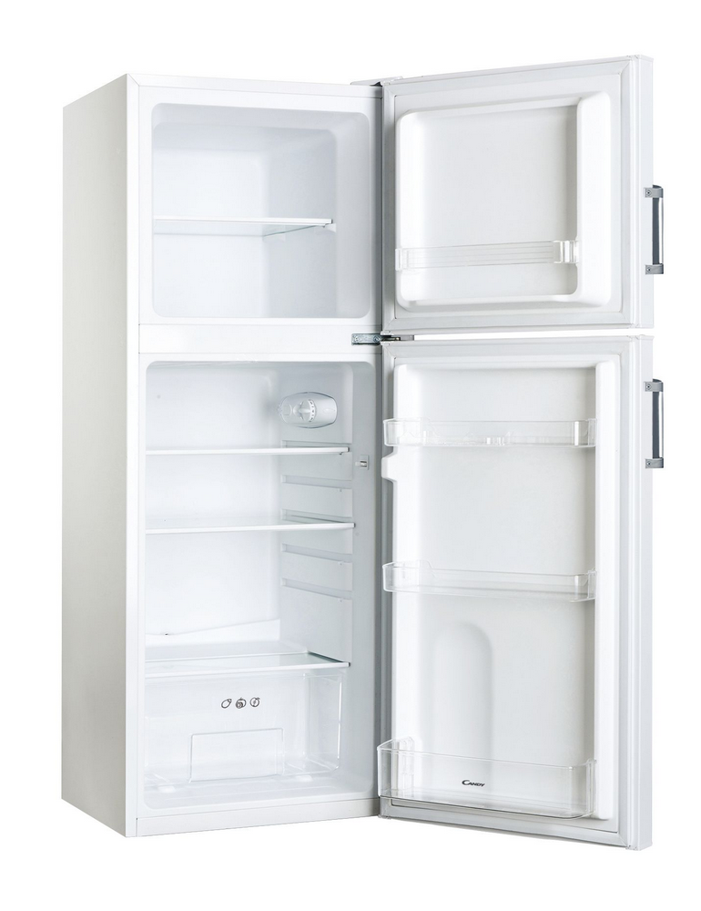 Frigorífico dos puertas - Candy CMDS 5122WHN, 138l, Cíclico, 128cm, Puertas reversibles, Blanco