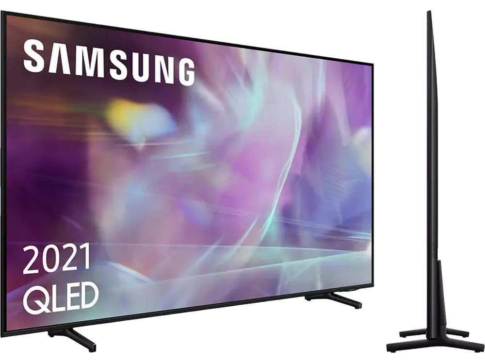 TV QLED 43" - Samsung QE43Q60AAUXXC, UHD 4K, Smart TV, HDR10+, Tizen, Motion Xcelerator, Negro