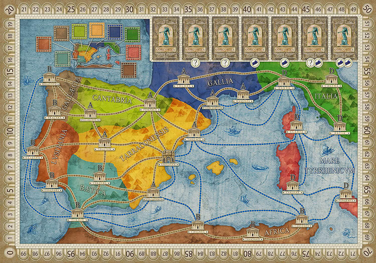 PD-VERLAG Concordia Salsa Gesellschaftsspiel Mehrfarbig