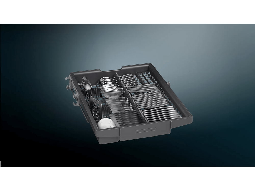 Lavavajillas integrable - Siemens SR63EX28ME, 10 servicios, 4 programas, WiFi, iQdrive, 45 cm, Inox