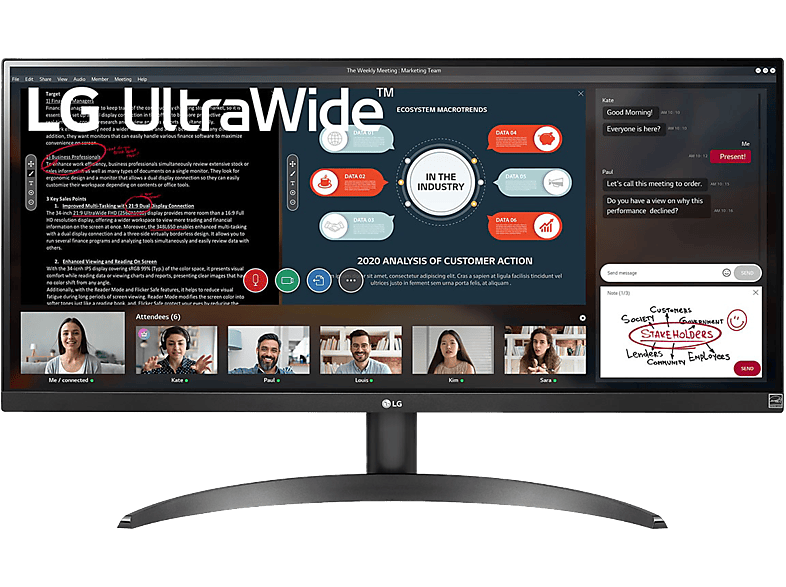 LG Computerscherm 29wp500-b 29" Full-hd Ultrawide (29wp500-b.aeu)