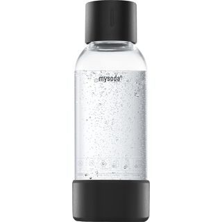 MYSODA Fles 500 ml Zwart/Aluminium