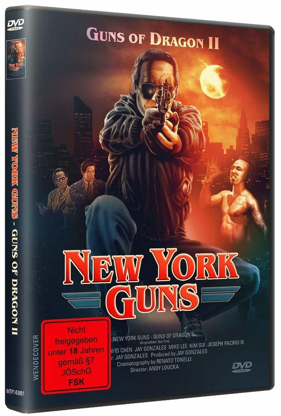 DVD-Hülle von Guns of Dragon II.