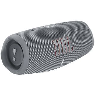 Altavoz inalámbrico - JBL Charge 5, 40 W, 20 horas, IP67, PartyBoost, USB Tipo-C, Gris