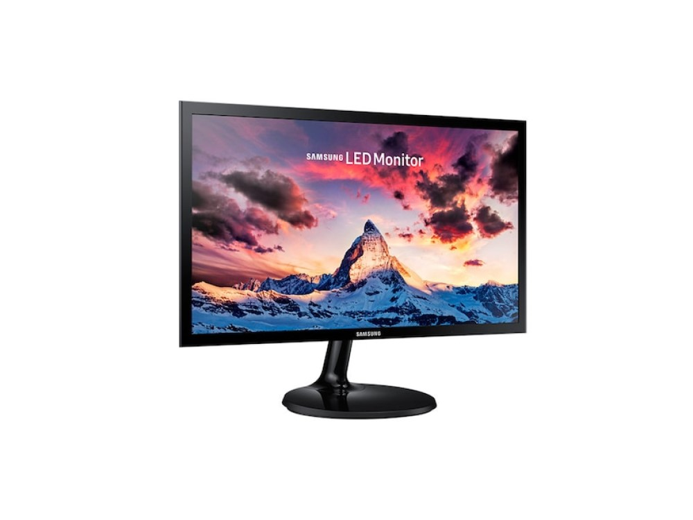 Monitor - Samsung LS22F350FHRXEN, 22", Full HD, 200 cd/m², Panel TN, 5 ms, 60 Hz, D-Sub, HDMI, Negro
