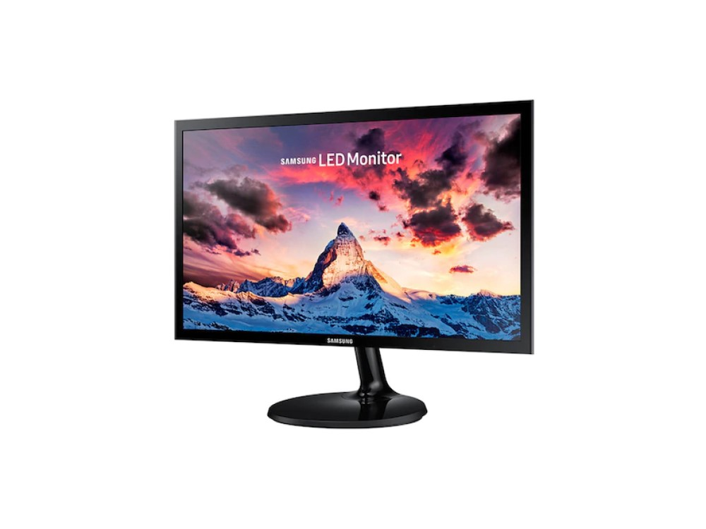 Monitor - Samsung LS22F350FHRXEN, 22", Full HD, 200 cd/m², Panel TN, 5 ms, 60 Hz, D-Sub, HDMI, Negro