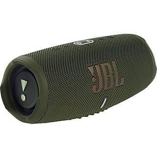 Altavoz inalámbrico - JBL Charge 5, 40 W, 20 horas, IP67, PartyBoost, USB Tipo-C, Verde