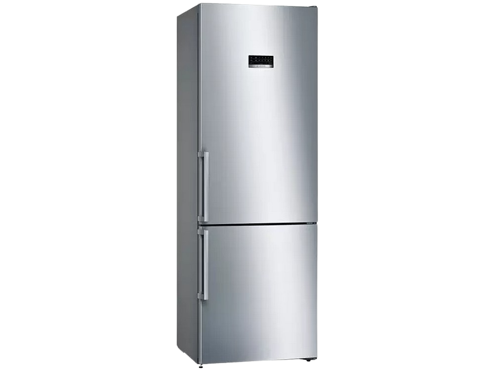 Frigorífico combi - Bosch KGN49XIEP, No Frost, 435 l, 203 cm, Zona VitaFresh, LED interior, Inox