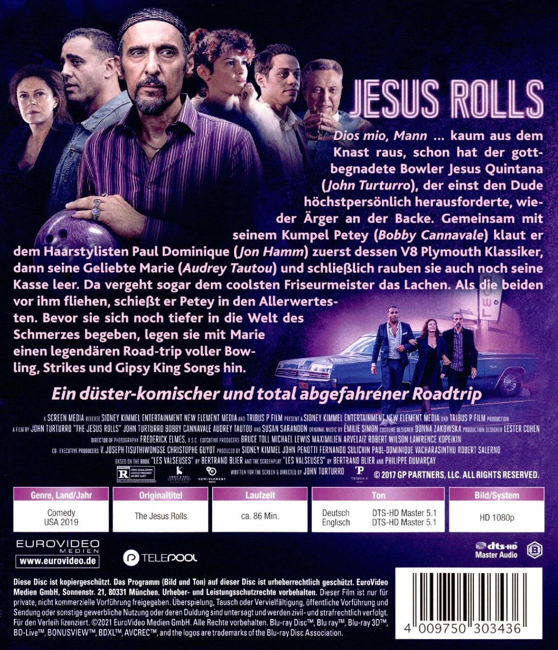 Jesus Rolls Blu-ray