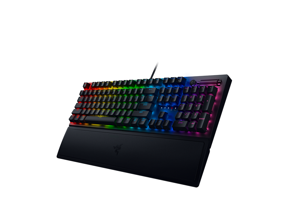 Teclado gaming - Razer Blackwidow V3, USB, Mecánico, Chroma RGB, Negro
