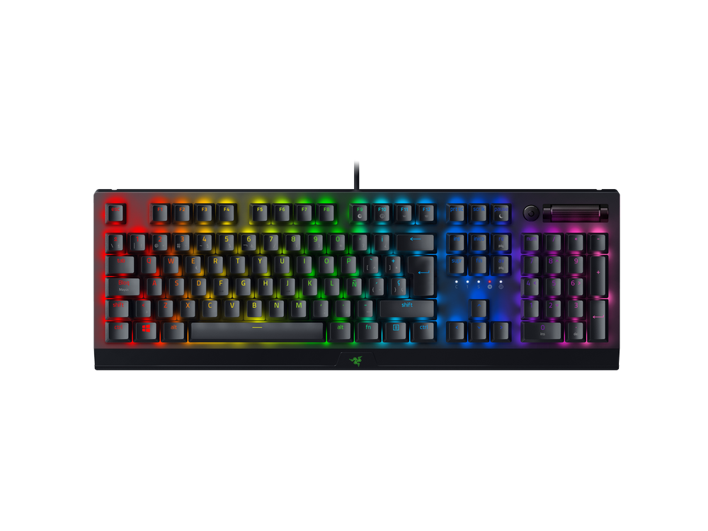 Teclado gaming - Razer Blackwidow V3, USB, Mecánico, Chroma RGB, Negro