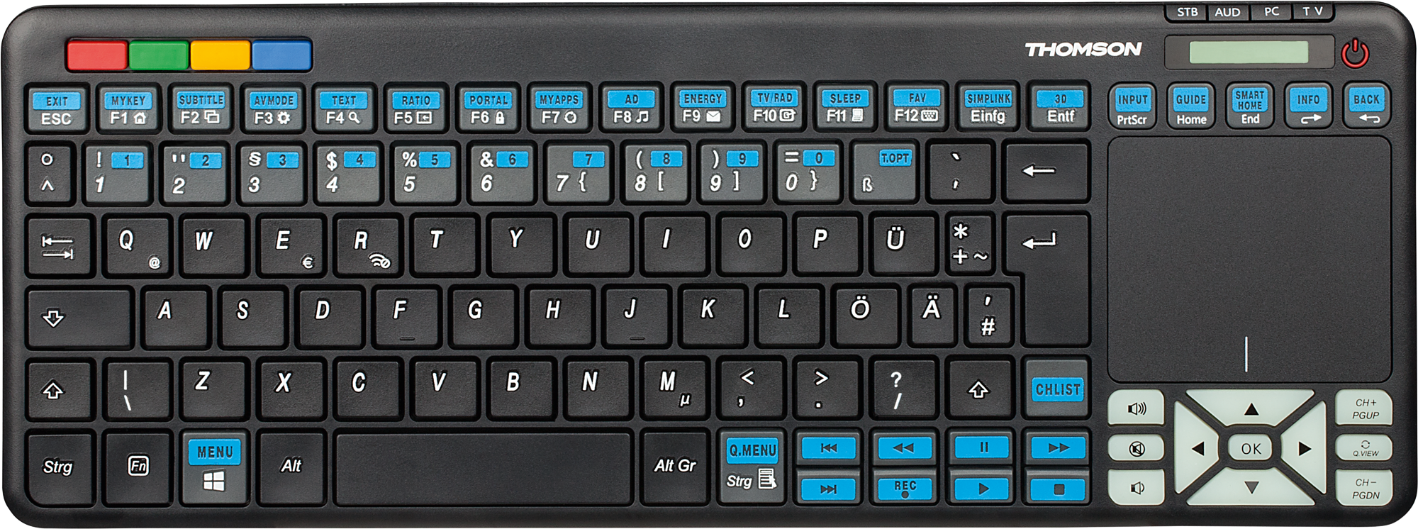THOMSON 4-in-1 keyboard voor LG smart-tv's