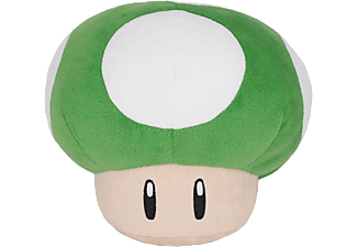 TOGETHER PLUS Super Mario Bros. Champignon - Figurine en peluche (Vert/Blanc/Beige)