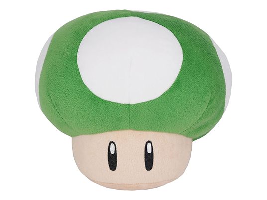 TOGETHER PLUS Super Mario Bros. Champignon - Figurine en peluche (Vert/Blanc/Beige)