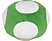TOGETHER PLUS Super Mario Bros. Champignon - Figurine en peluche (Vert/Blanc/Beige)