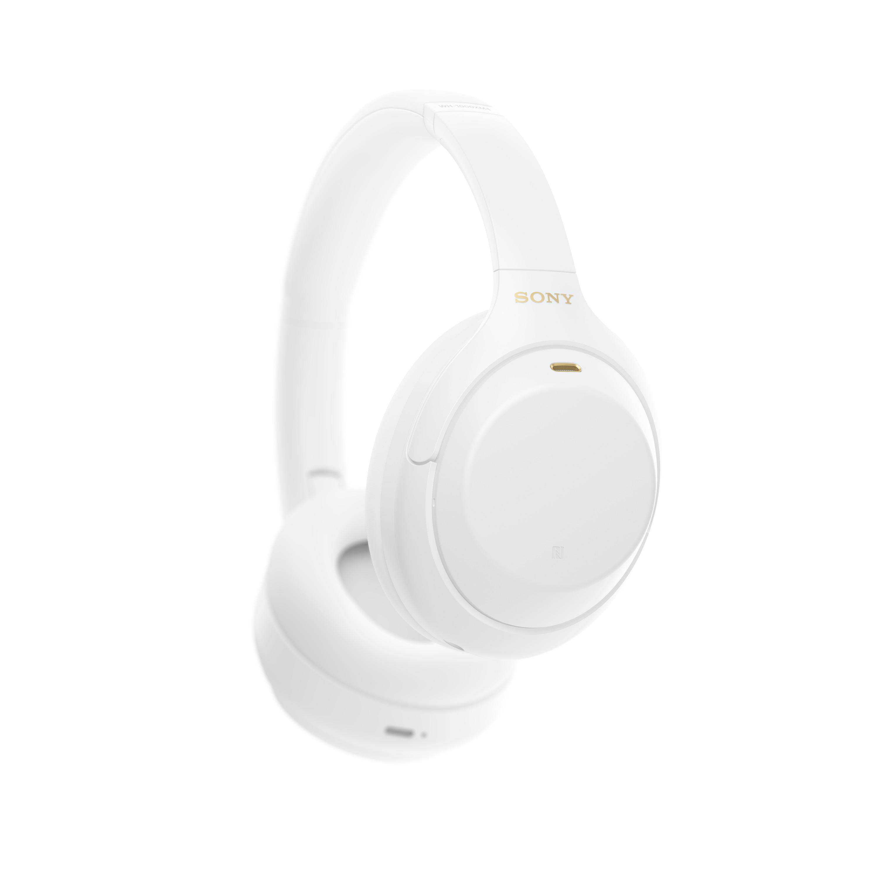 SONY WH-1000XM4 Noise Cancelling, Over-ear Kopfhörer Bluetooth Weiß (Limited Edition)