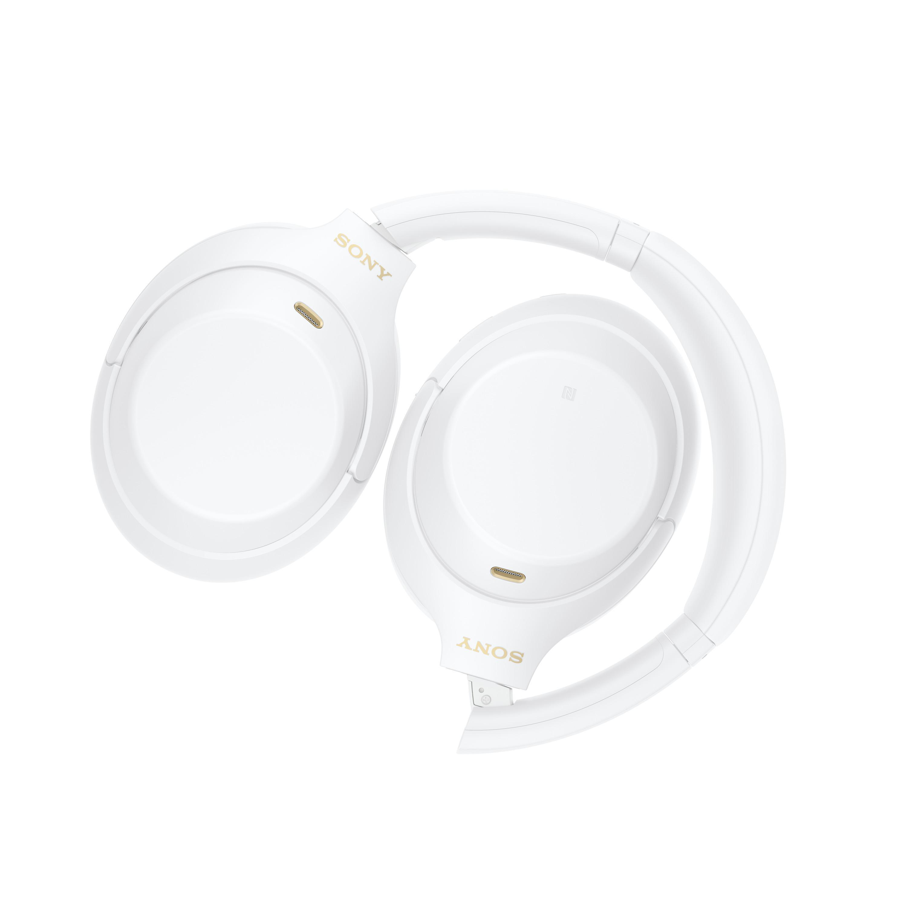 SONY WH-1000XM4 Noise Cancelling, Over-ear Kopfhörer Bluetooth Weiß (Limited Edition)