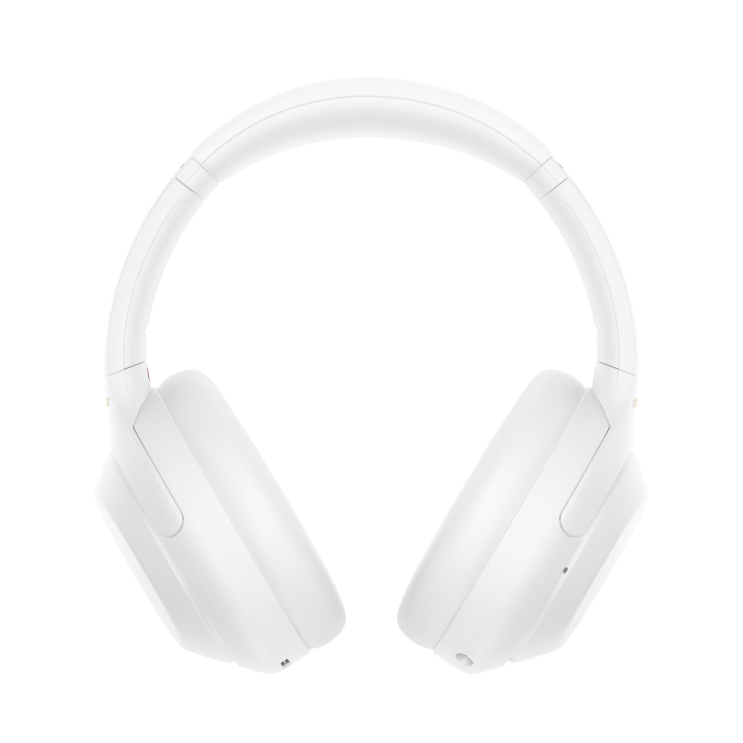 SONY WH-1000XM4 Noise Cancelling, Over-ear Kopfhörer Bluetooth Weiß (Limited Edition)