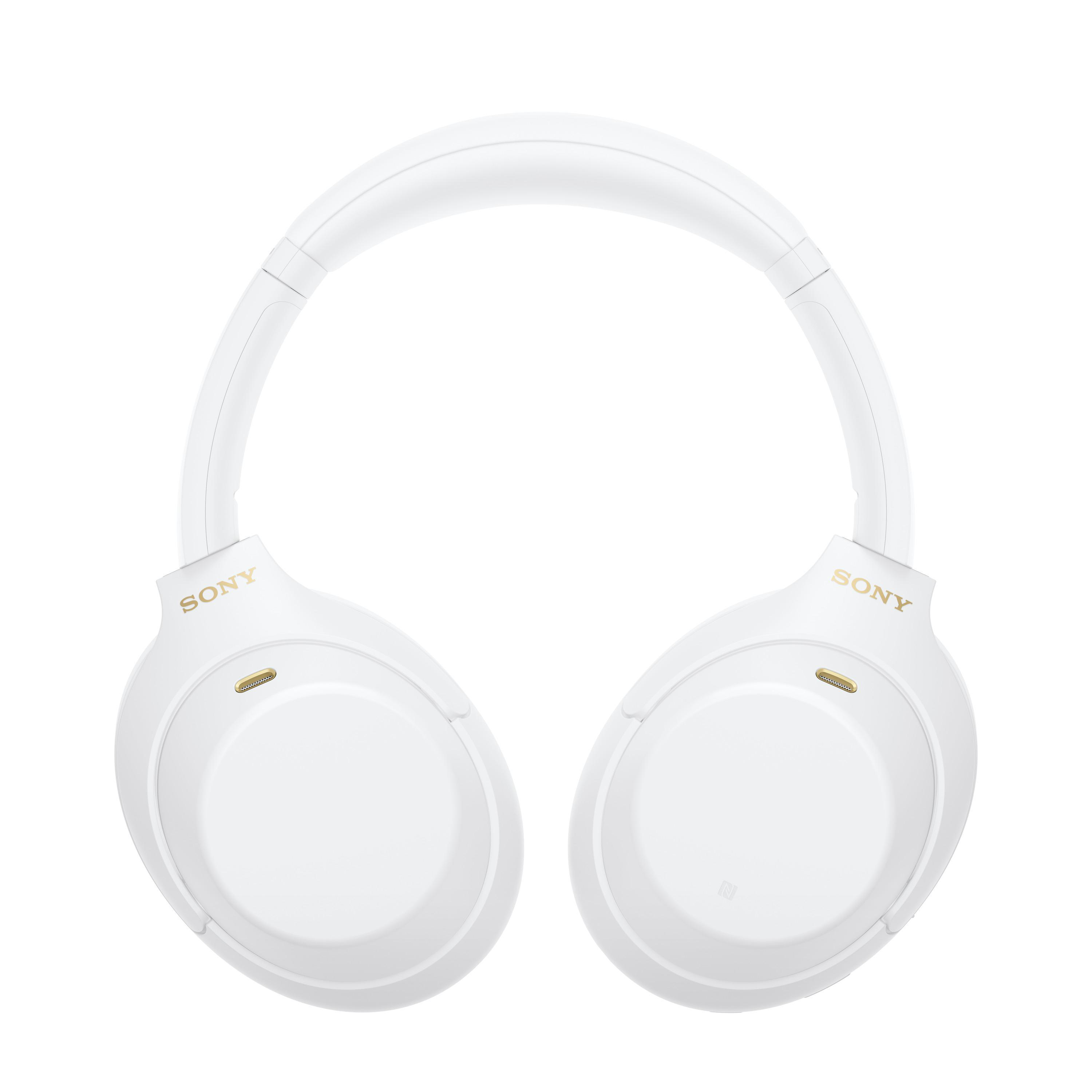 SONY WH-1000XM4 Noise Cancelling, Over-ear Kopfhörer Bluetooth Weiß (Limited Edition)