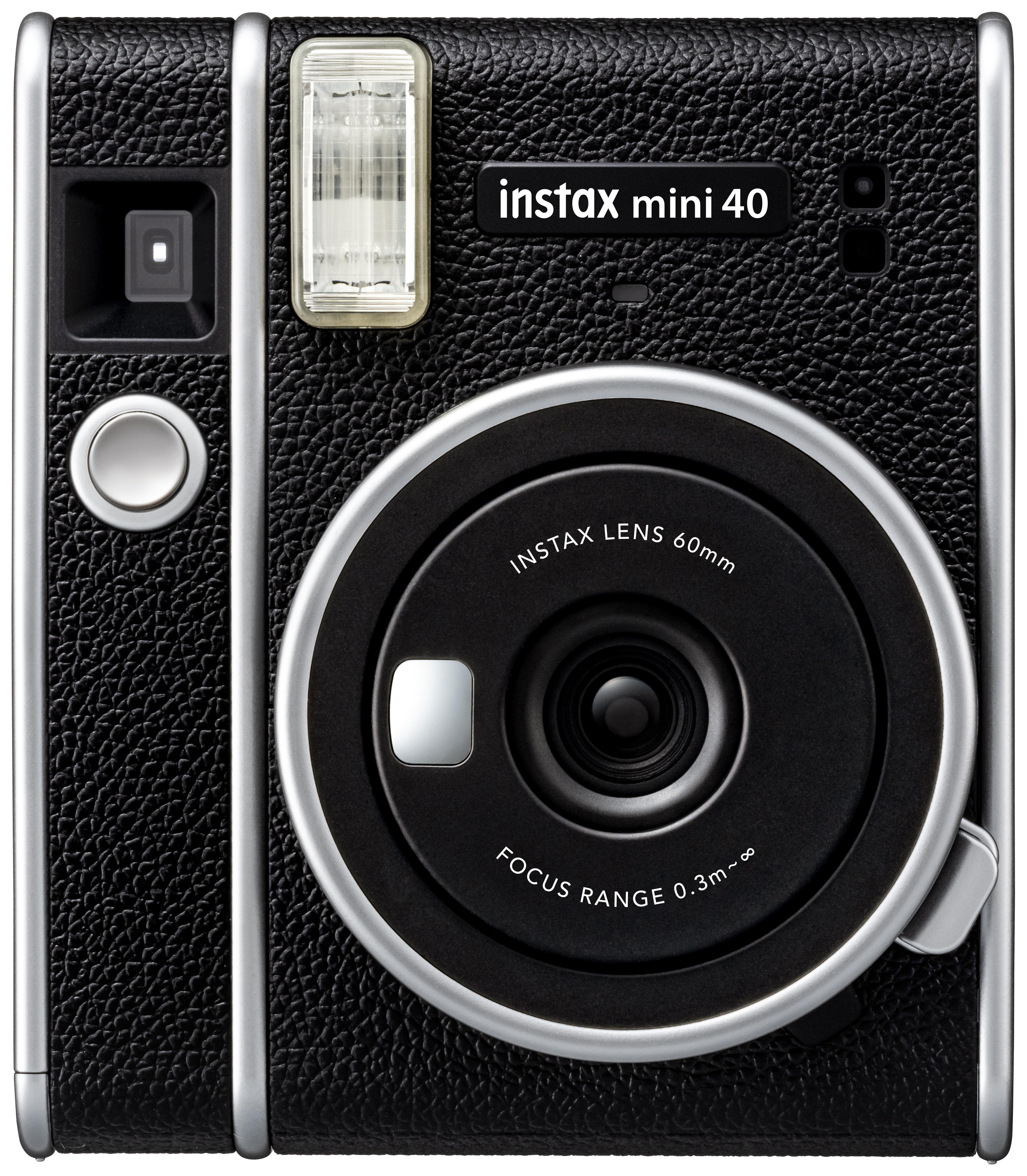 FUJIFILM instax mini 40 Sofortbildkamera, Schwarz 