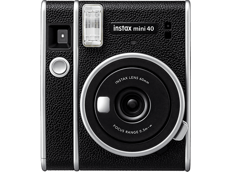 FUJIFILM instax mini 40 Sofortbildkamera, Schwarz 
