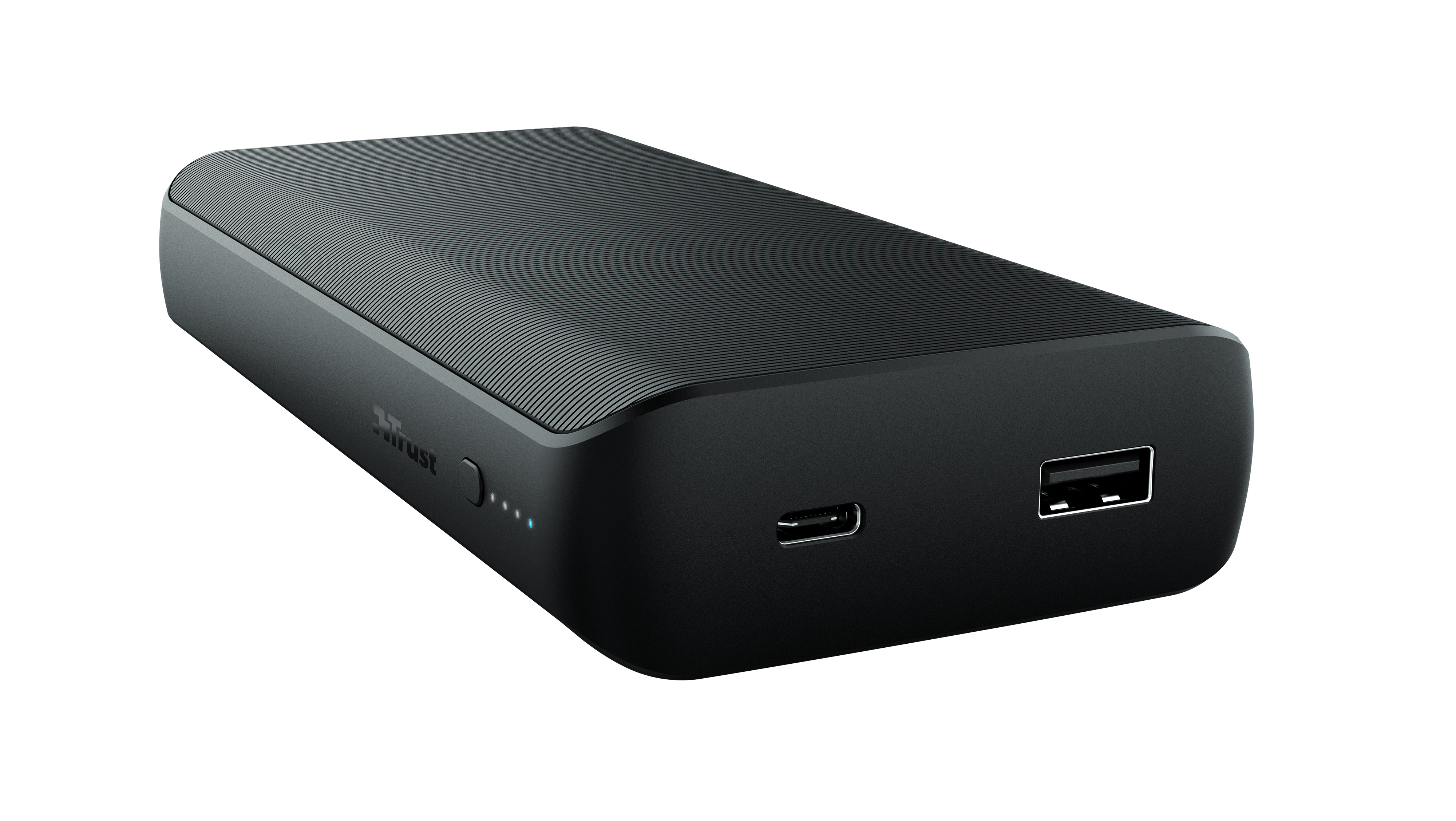 TRUST 23892 Laro Powerbank Apple, Acer, Asus, Dell, Google, HP, Lenovo, LG, Microsoft, 20000 mAh, Schwarz