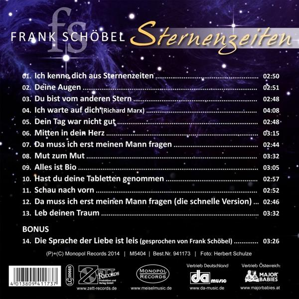 Frank Schöbel - Sternenzeiten  - (CD)