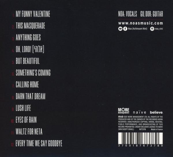 Albumcover mit Text. Der Text ist auf Englisch.