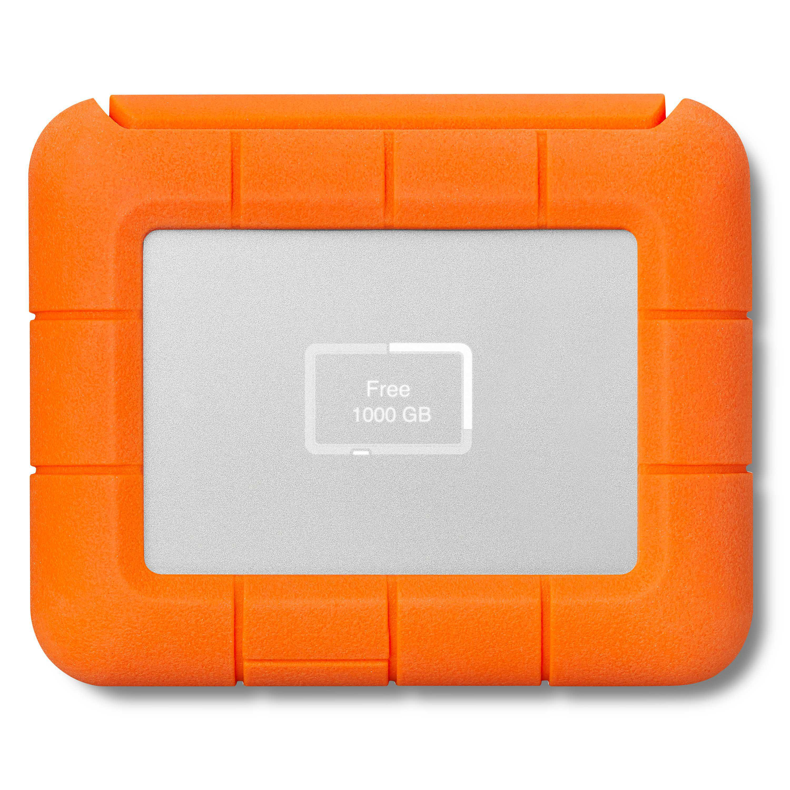 LACIE Rugged BOSS SSD Orange/Silver 2,5 extern, 1 TB Festplatte, SSD, Zoll