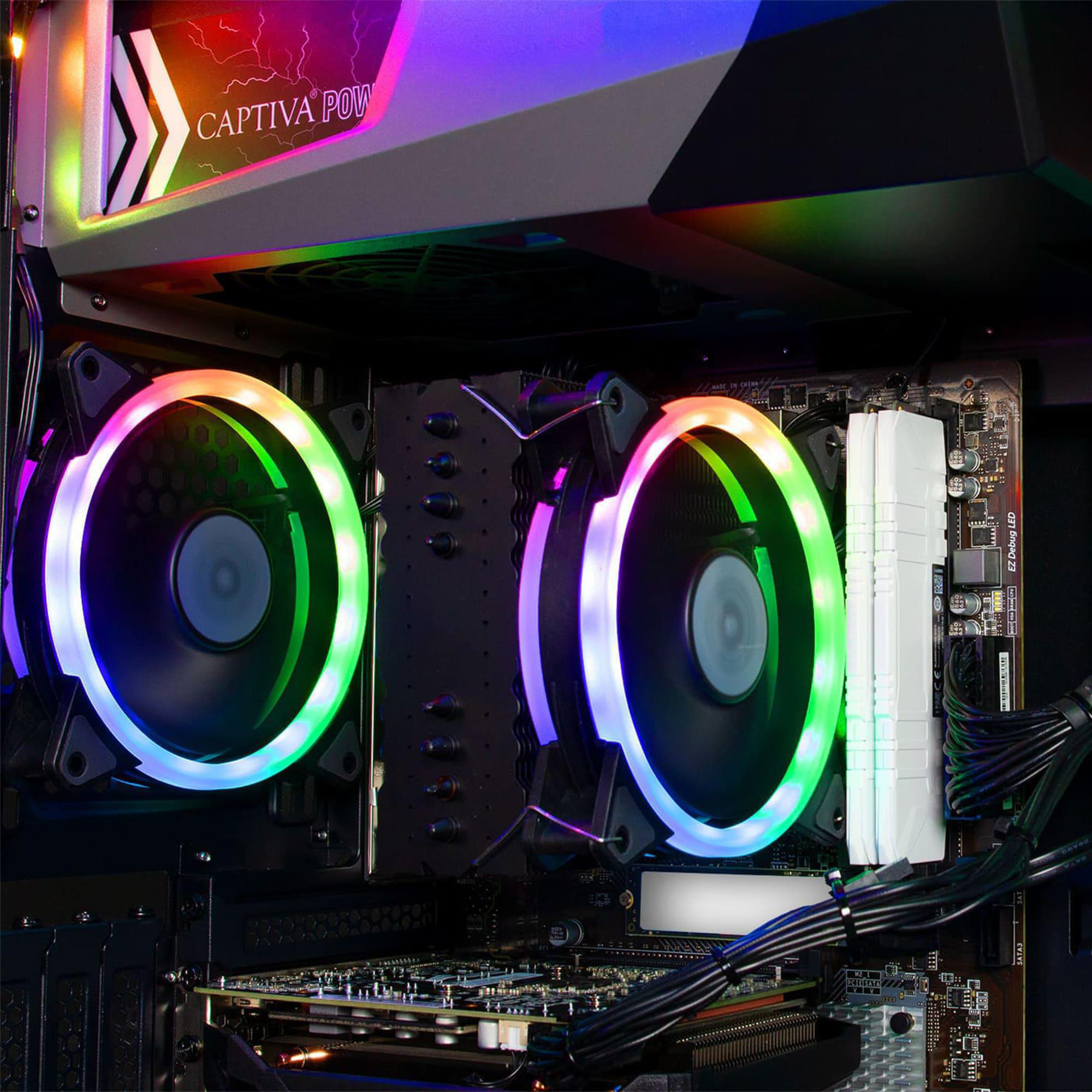 CAPTIVA R57-174 - AMD Ryzen™ 5 Ryzen 5 3600 - 16 GB - 500 GB - NVIDIA GeForce® GTX 1660 SUPER™ - Kein Betriebssystem