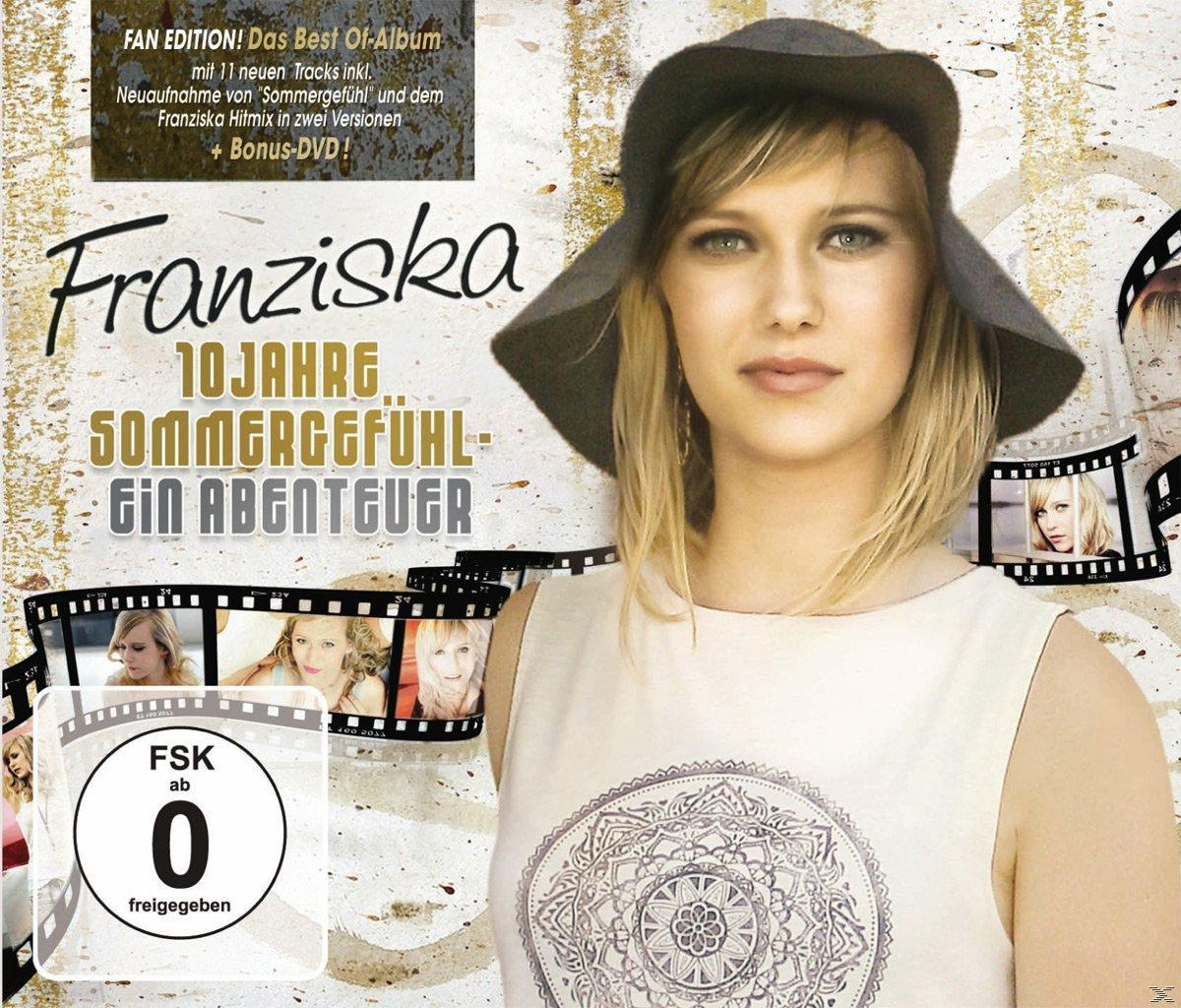 Frau mit Hut auf CD-Cover. Text lautet Franziska und anderer deutscher Text.