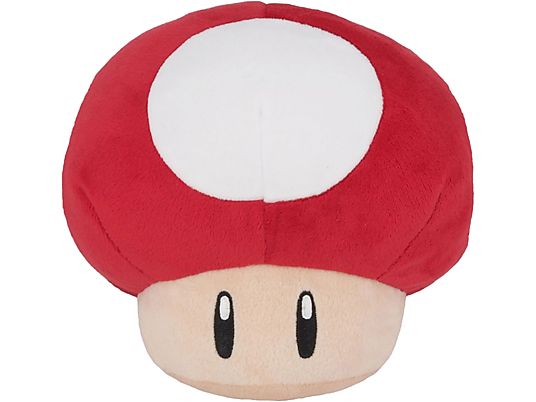 TOGETHER PLUS Super Mario Bros. Champignon - Figurine en peluche (Rouge/Blanc/Beige)