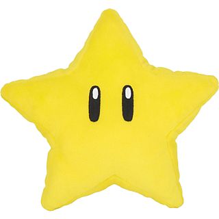 TOGETHER PLUS Nintendo - Super Mario: Super Stern - Plüschfigur (Gelb/Schwarz/Weiss)