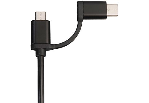 HAMA USB-kabel 4-IN-1 1m