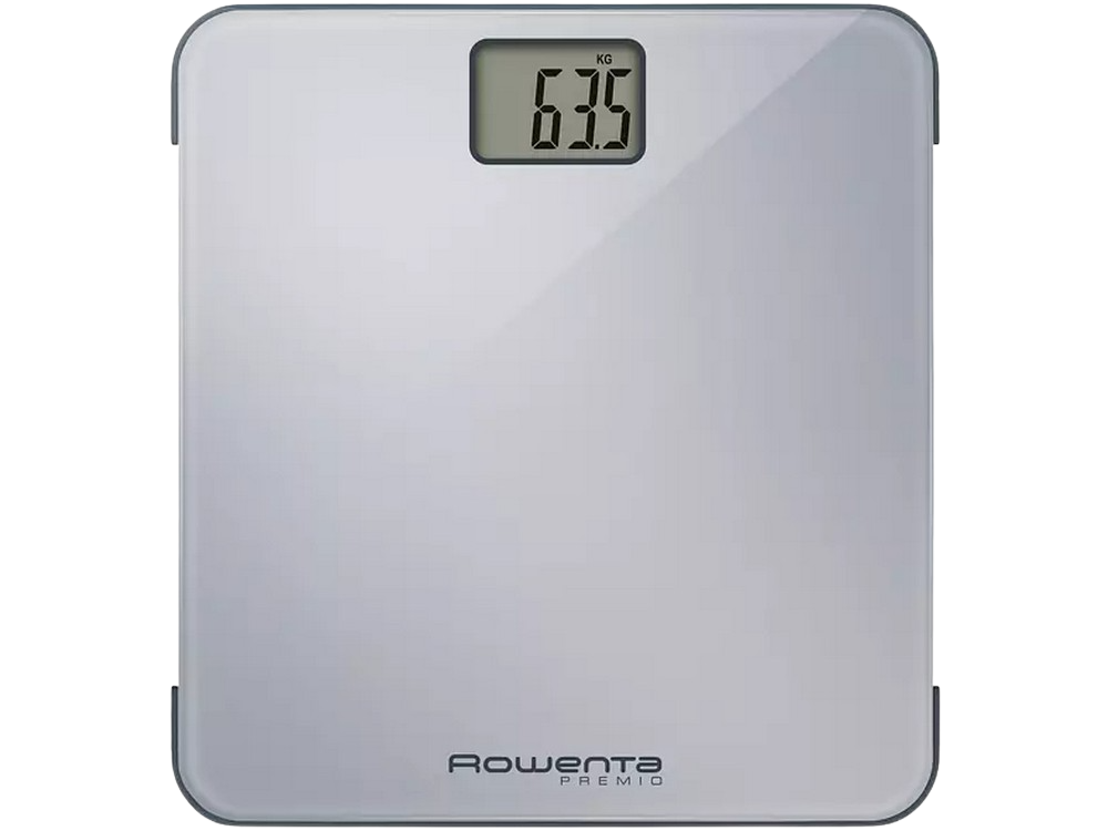 De Baño Rowenta premio bs1220 gris bascula 1220 hasta 160kg extraplana borde seguridad 160 con pantalla lcd grandes compacta capacidad plataforma vidrio apagado incluye pilas color bs1220v0