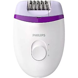 Depiladora - Philips Satinelle Essential BRE225/00,  seco y mojado, perfilador zona bikini