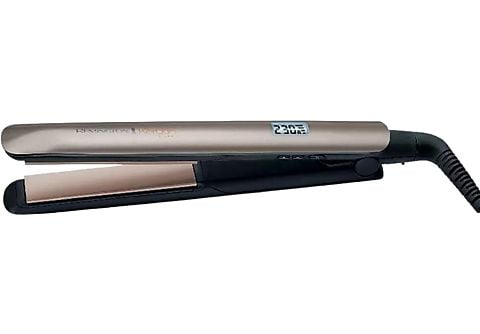 Plancha de pelo  Remington Keratin Protect S8540, Temperatura máxima 230  °C, Cerámica, Potencia 50 W, Negro