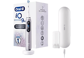 Cepillo eléctrico - Oral-B iO 9n, Recargable, Con Tecnología De Braun, 1 Mango Rosa Con Diseño De Alta Gama