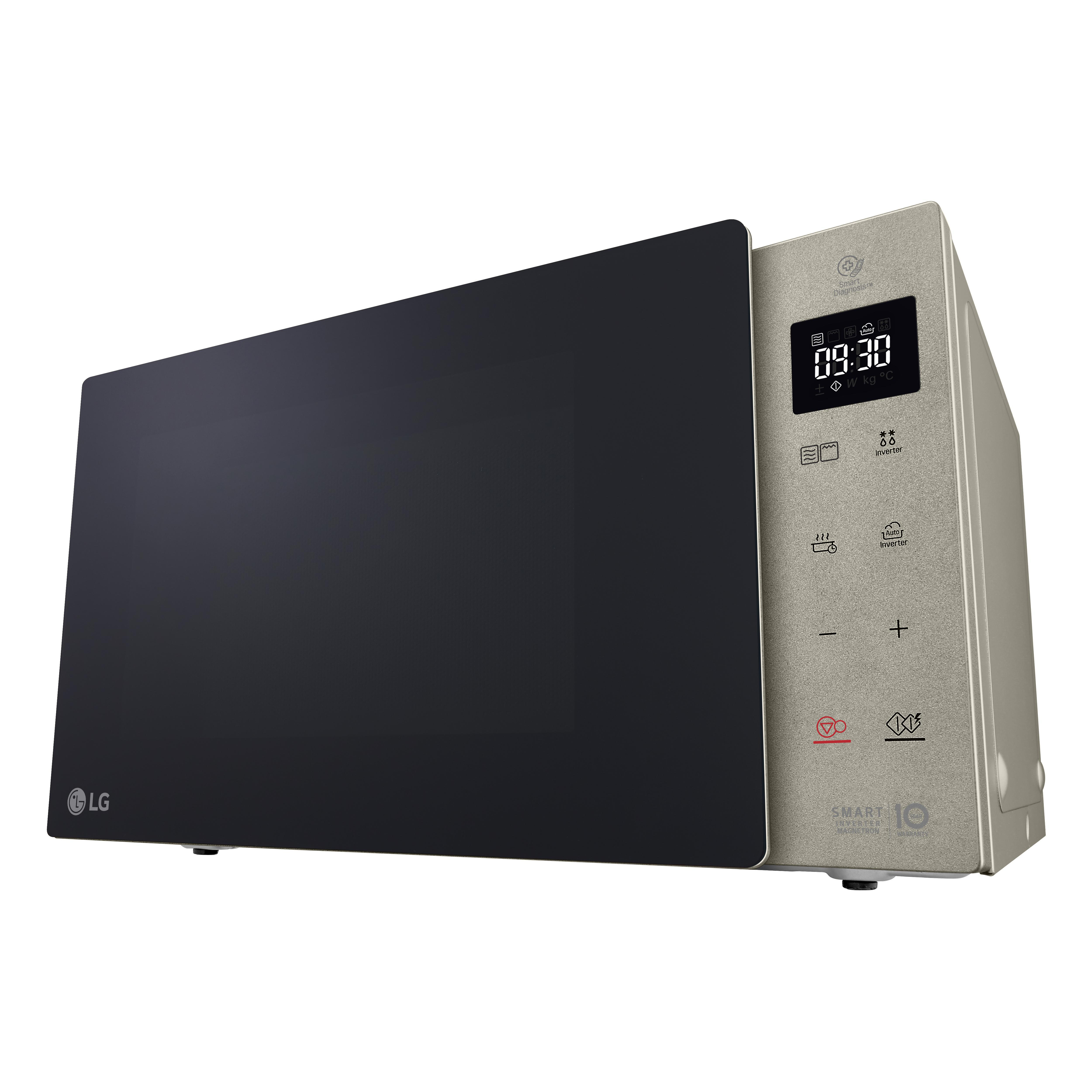 LG MH6535NBS, Mikrowelle (1150 Watt, Grillfunktion)