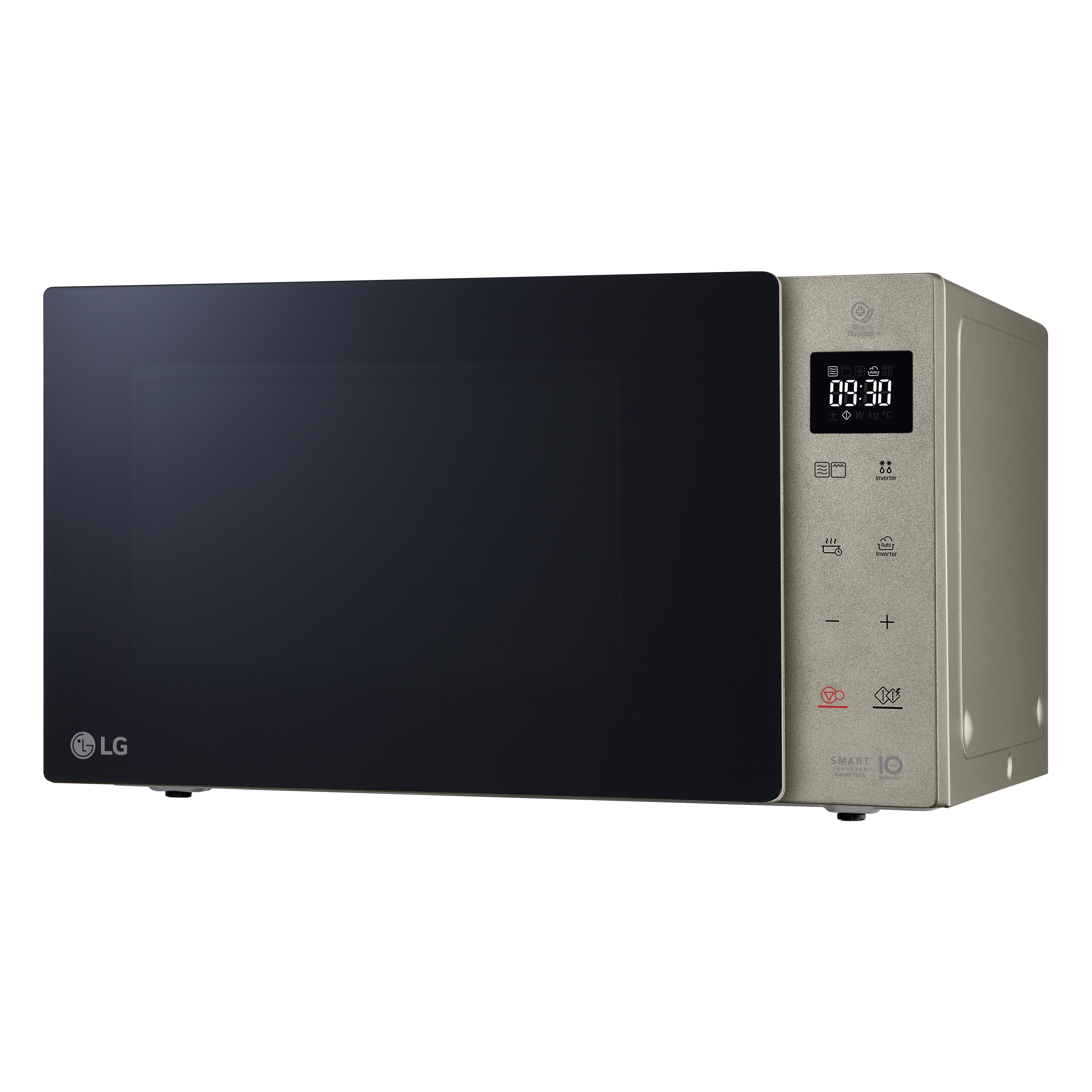 LG MH6535NBS, Mikrowelle (1150 Watt, Grillfunktion)