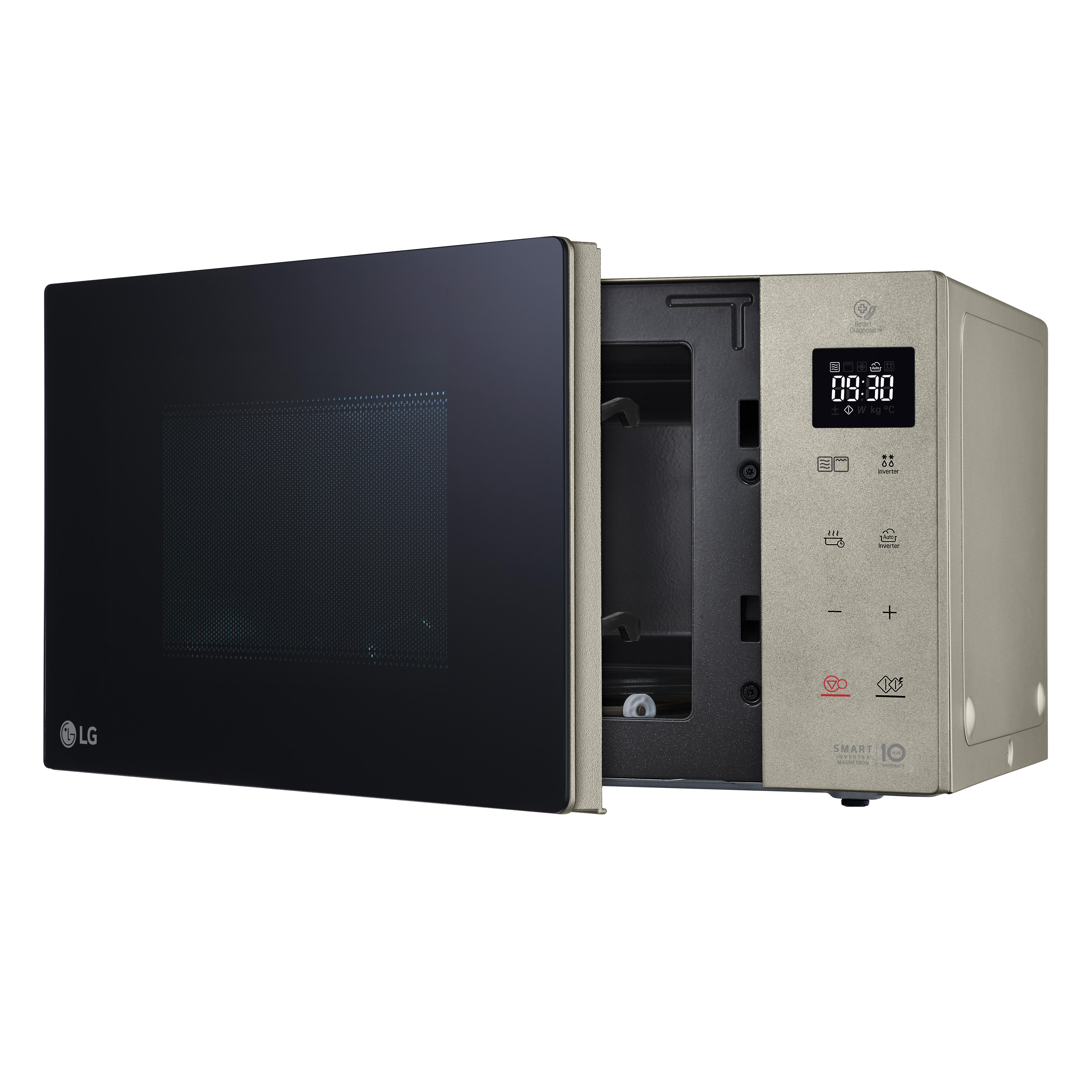 LG MH6535NBS, Mikrowelle (1150 Watt, Grillfunktion)
