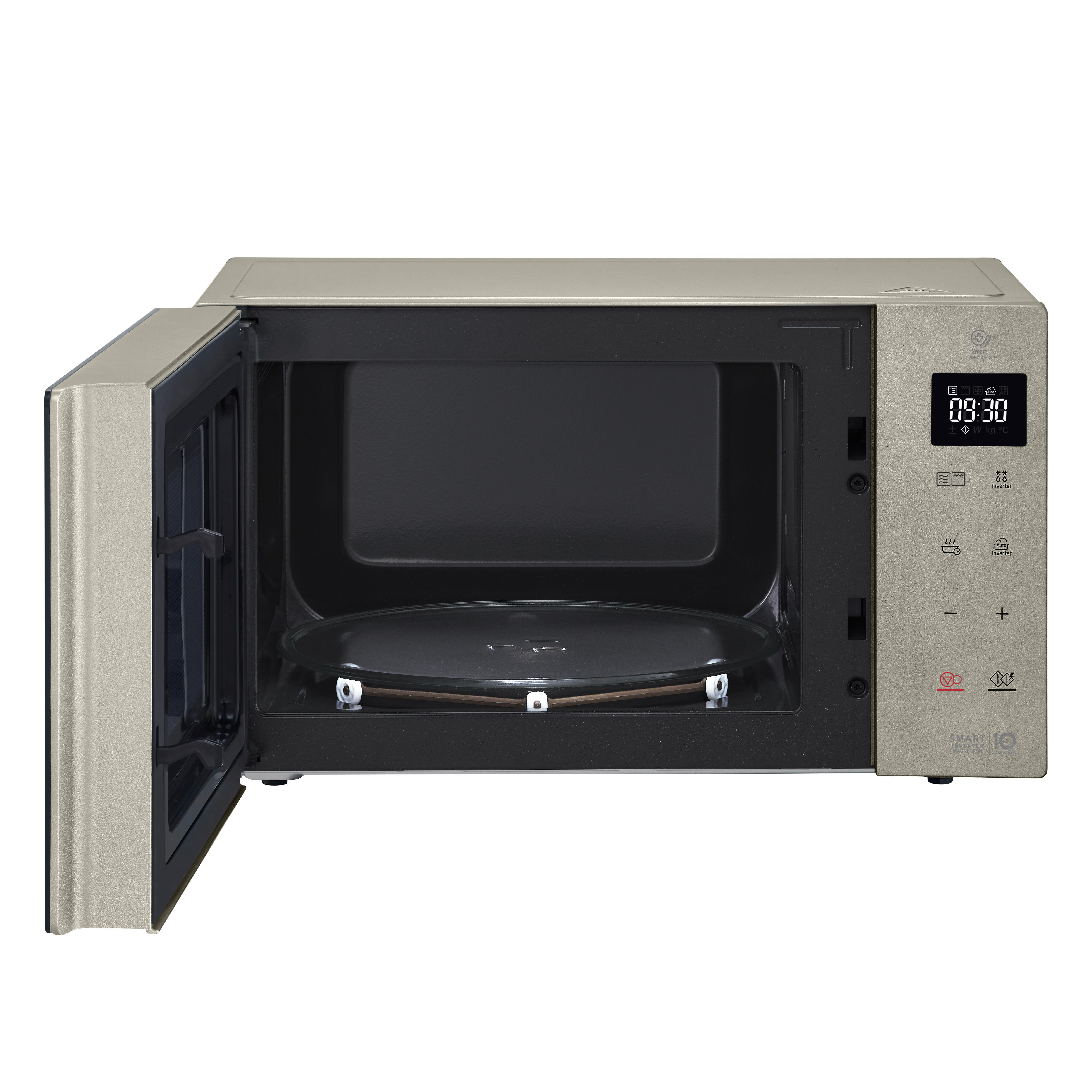 LG MH6535NBS, Mikrowelle (1150 Watt, Grillfunktion)