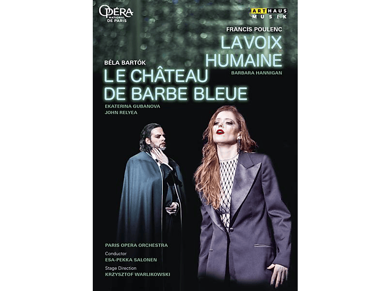 Ekaterina Gubanova, Claude Bardouil, Barbara Hannigan, John Relyea - La Voix Humaine/Le Chateau De Barbe Bleu  - (DVD)